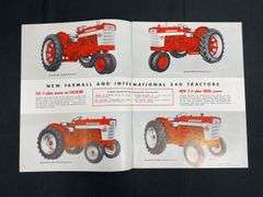 (2) IH Farmall 240 + 340 Tractor Sales Literature