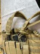 Canvas Magazine Belt With 6 5.56 Magazines