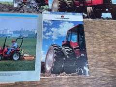 (6) IH Tractor Sales Literature