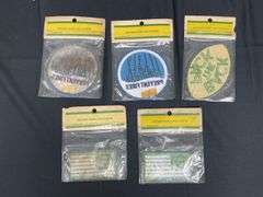(5) John Deere Snowmobile Patches NOS