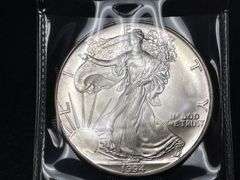 (2) 1992 & 1994 $1 American Silver Eagle
