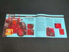 (2) IH 786 + 4wd Tractor Sales Literature