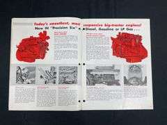 (2) IH 560 + 660 Tractor Sales Literature
