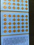 Lincoln Head Cent Collection in Blue Book