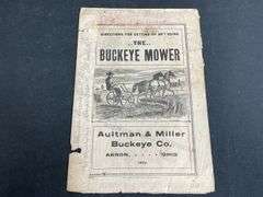 1906 Aultman & Miller Co. Buckeye Mower Manual