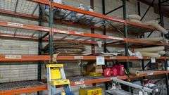 Extra Large Lot - (10) Sections Heavy Duty Pallet Racking 16 ft Tall with 8 ft sections