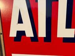 Porcelain Atlantic Sign