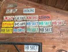 17 License Plates