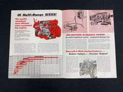 (4) IH Farmall 560 Tractor Sales Literature