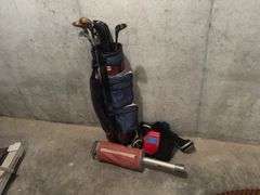Golf Bag along with clubs and head covers