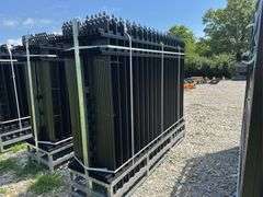 Powder Coated Steel Site Fence 8 X 6 Ft