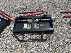 Skid Steer Bale Fork Attachment