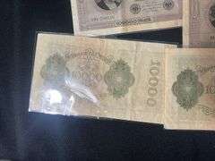 Lot of Early German Bank Notes