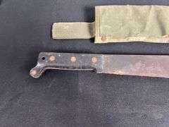 (2)-US Military Ontario Knife Co. Machetes