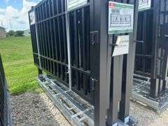 Heavy Duty Metal Farm Driveway Gate 7 X 20 Ft 2 Pieces