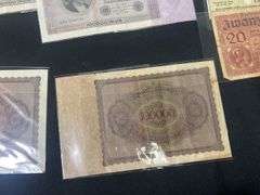 Lot of Early German Bank Notes