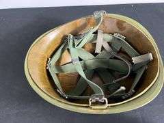 US Military Helmet w/Shell Liner & Chinstrap