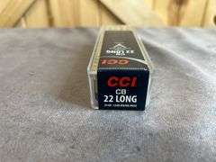 2 Boxes/100 Rounds Winchester 40 Gr. .22 LR & CCI 29 Gr. 22 CB Long