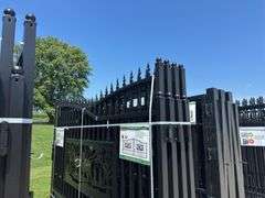 Metal Farm Driveway Gate  7 X 20 Ft 2 Pieces