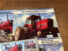 (6) IH Tractor Sales Literature
