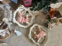 Lot of decorative Dolls and flowers