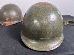 US Military Helmet w/(2)-Shell Liners & More