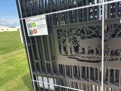 Metal Farm Driveway Gate 7 X 20 Ft 2 Pieces