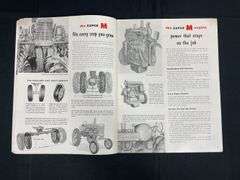 (3) Farmall M Tractor Sales Literature