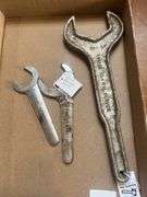 Dairy Tool & (2) Hydraulic Aircraft Wrenches