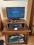 2017 Samsung TV, JVC VCR, and Contents