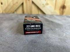 9 Boxes/450 Rounds Norma USA TAC-2240 Gr. RN .22 LR