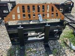 Hydraulic Skid Steer Fork Attachment