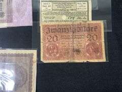 Lot of Early German Bank Notes