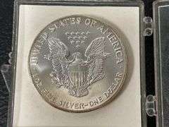 1986 & 1987 $1 American Silver Eagle