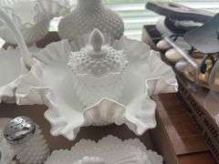 Assorted Milk Glass