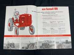 (2) Farmall 100 + 130 Tractor Sales Literature