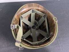 US Military Helmet w/Shell Liner & Chinstrap