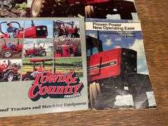 (6) IH Tractor Sales Literature