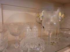 Glassware Lot