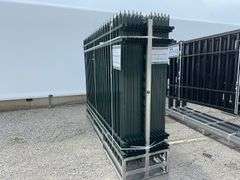 10 X 7 FT Powder Coated Steel Site Fence