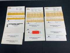 (10) IH Pay Loader Sales Literature