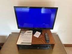 2017 Samsung TV and Symphonic Cassette Recorder & DVD/CD player