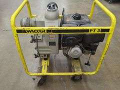 Wacker PT 3 Water Pump - Honda GX240 - 8 HP