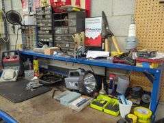 Blue Workstation and Contents