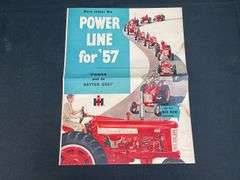 (2) Farmall Tractor Sales Literature
