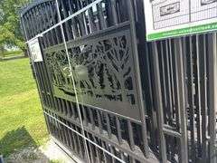 Metal Farm Driveway Gate  7 X 20 Ft 2 Pieces