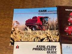 (5) IH + Case-IH Combine Sales Literature