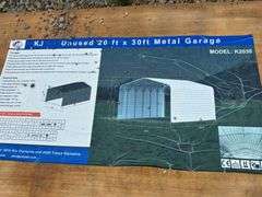 20 X 30FT Metal Garage