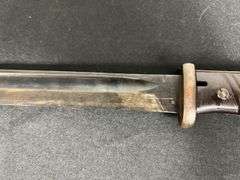43asw German M1884/98 3rd Version Bayonet w/Steel Scabbard