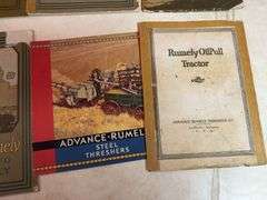 Advance Rumely & Huber Catalogs